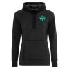 ATC DYNAMIC HEATHER FLEECE HOODED LADIES' SWEATSHIRT. Thumbnail